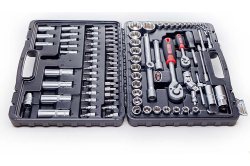 Набор инструмента СЕРВИС КЛЮЧ 94 предмета, 6 граней 11094