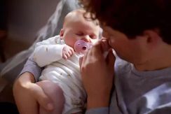 Əmzik \ Curved Soothie, 0-6m, 2-pack, girl