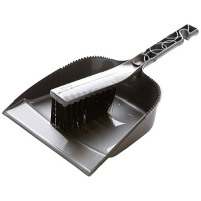 Набор «Практик» щетка-сметка с совком серебряный