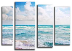 Модульная картина "Сила океана"