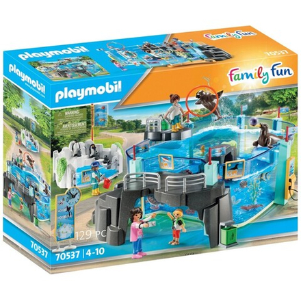 Playmobil - Океанариум Family Fun с бассейном для пингвинов 70537 / артикул   70537  / GTIN 4008789705372