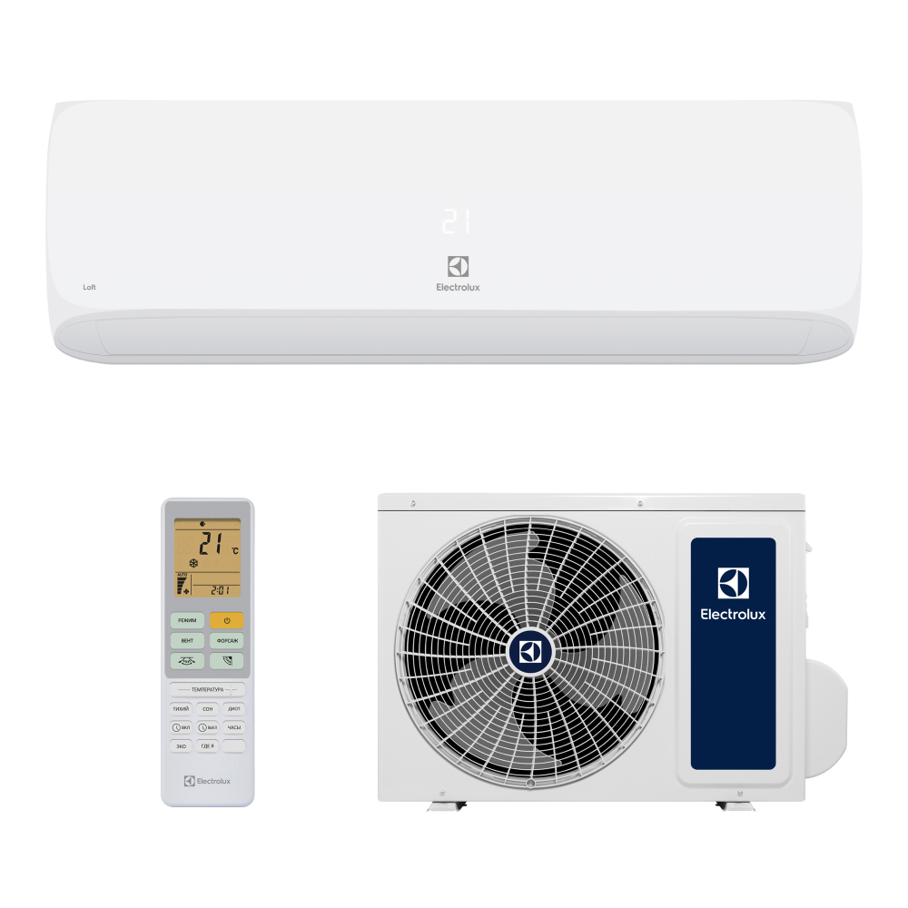 Сплит-система кондиционер Electrolux Loft EACS-12HAL/N3 на 37 м²