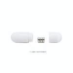 Телесная насадка с клиторальным стимулятором - 15 см. (Цвет: телесный)