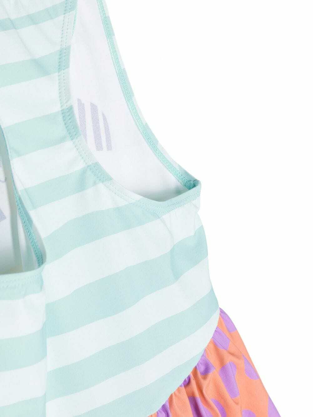 Купальник слитный+сумка STELLA McCARTNEY Мятный/Желтый/Персиковый/Зеленый (Девочка)