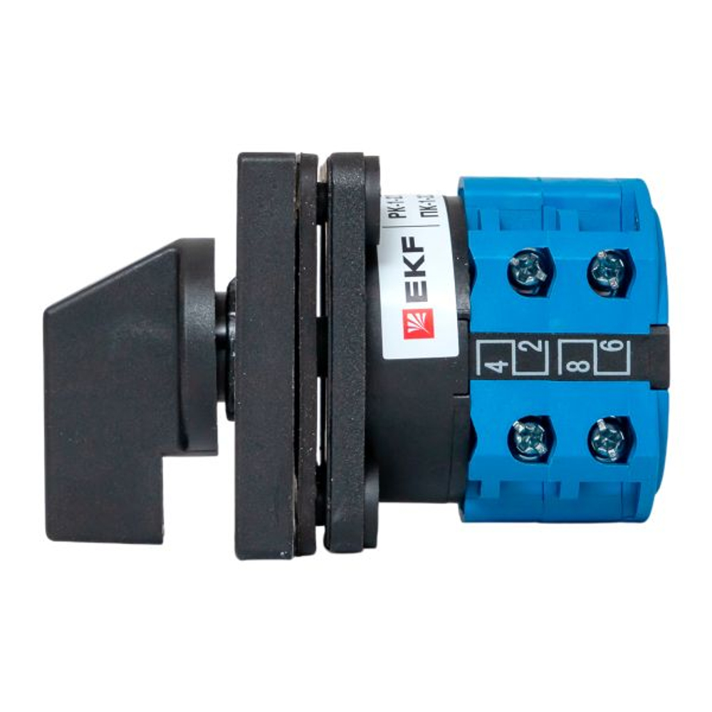 Переключатель кулачковый ПК-1-22 10А 2P «1-0-2» IP65 EKF