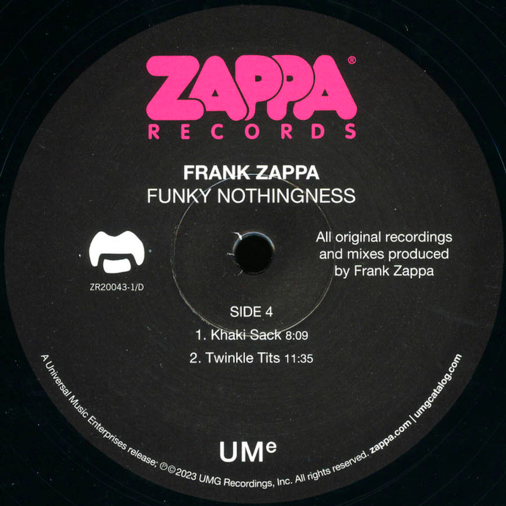 Frank Zappa / Funky Nothingness (2LP)