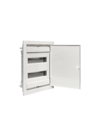 Щит силовой встраив. Nova 24мод. IP41 с пластик. дверью PROxima EKF nv-pb-pd-2
