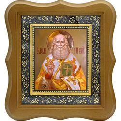 Афанасий Великий Александрийский  Святитель. Икона на холсте.