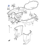 Комплект заглушек Suzuki DF150-DF300