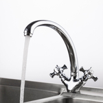 Смеситель для кухни 1/2 кер F4224 FRAP (выс.пов.излив, п/гайку, хром, силумин)