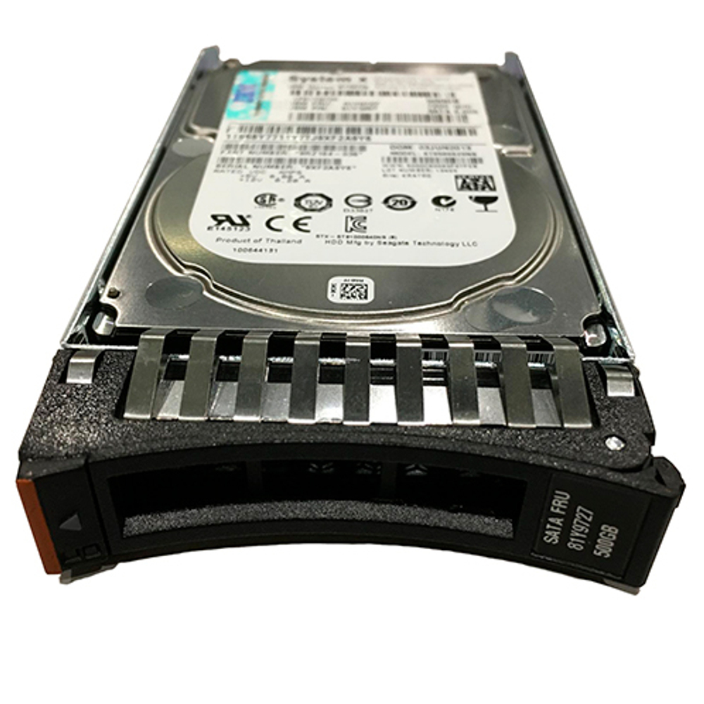 Жесткий диск HDD IBM/Lenovo 500GB 7.2K 2.5" SATA, 81Y9726 RTL