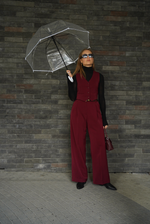 Брюки Office винный