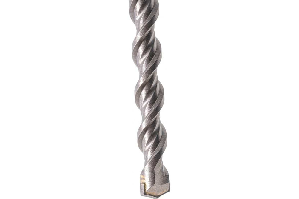 Бур по бетону, двойная спираль, Cobalt W-tip, 16x260 мм, SDS PLUS, серый
