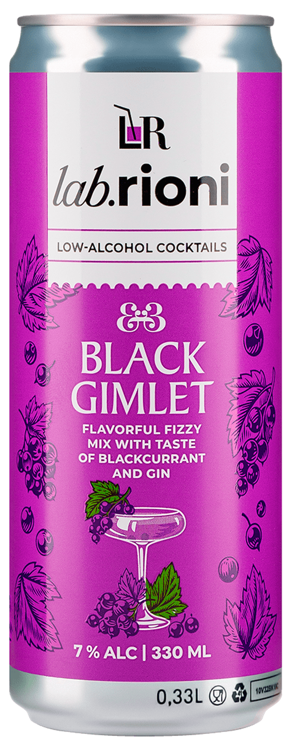Lab.Rioni Black Gimlet 0.33 л.