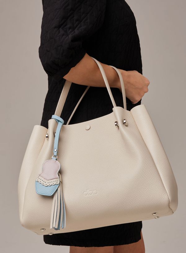 Кожаная сумка Vasilisa DBR 31210 светлый крем