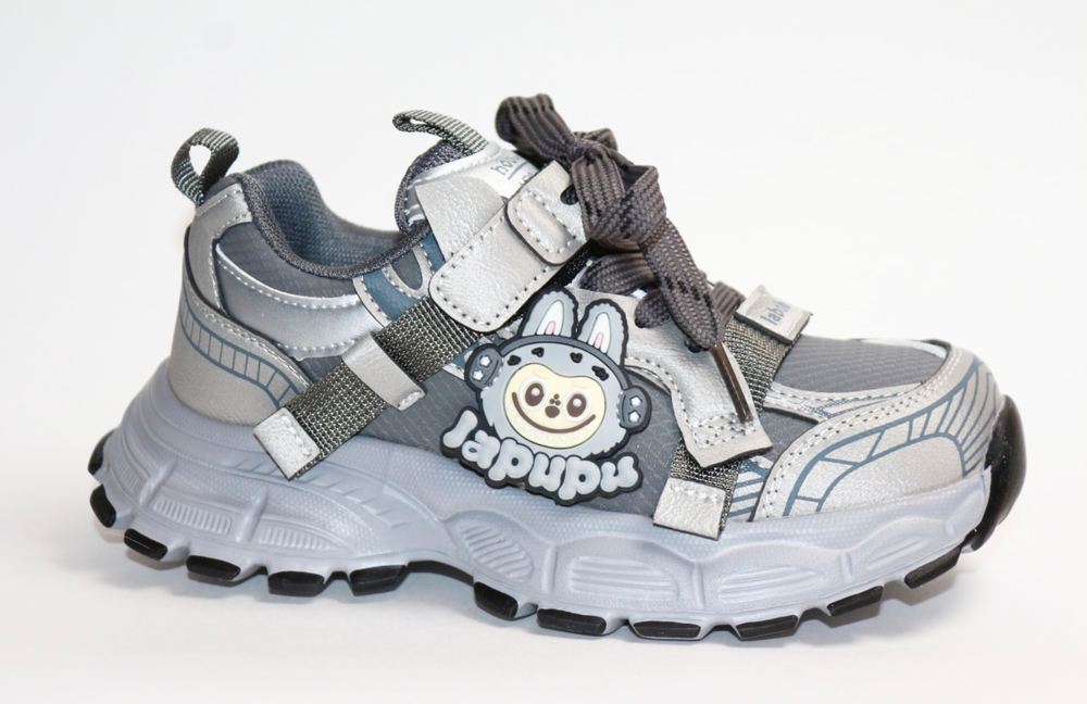 Кроссовки детские демисезонныее Пчёлка Доми арт. 8395-gray