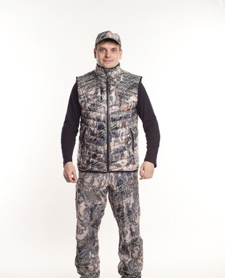 Жилет King Hunter WARM, Camo Gray, р. S