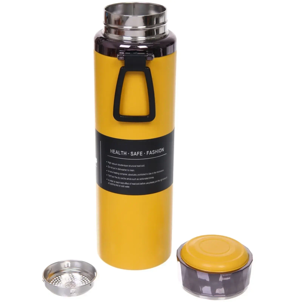 Термос 1000мл «Монблан» желтый