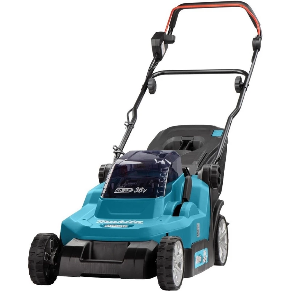 Аккумуляторная газонокосилка Makita DLM382Z: Вт, нож 38 см, DLM382Z