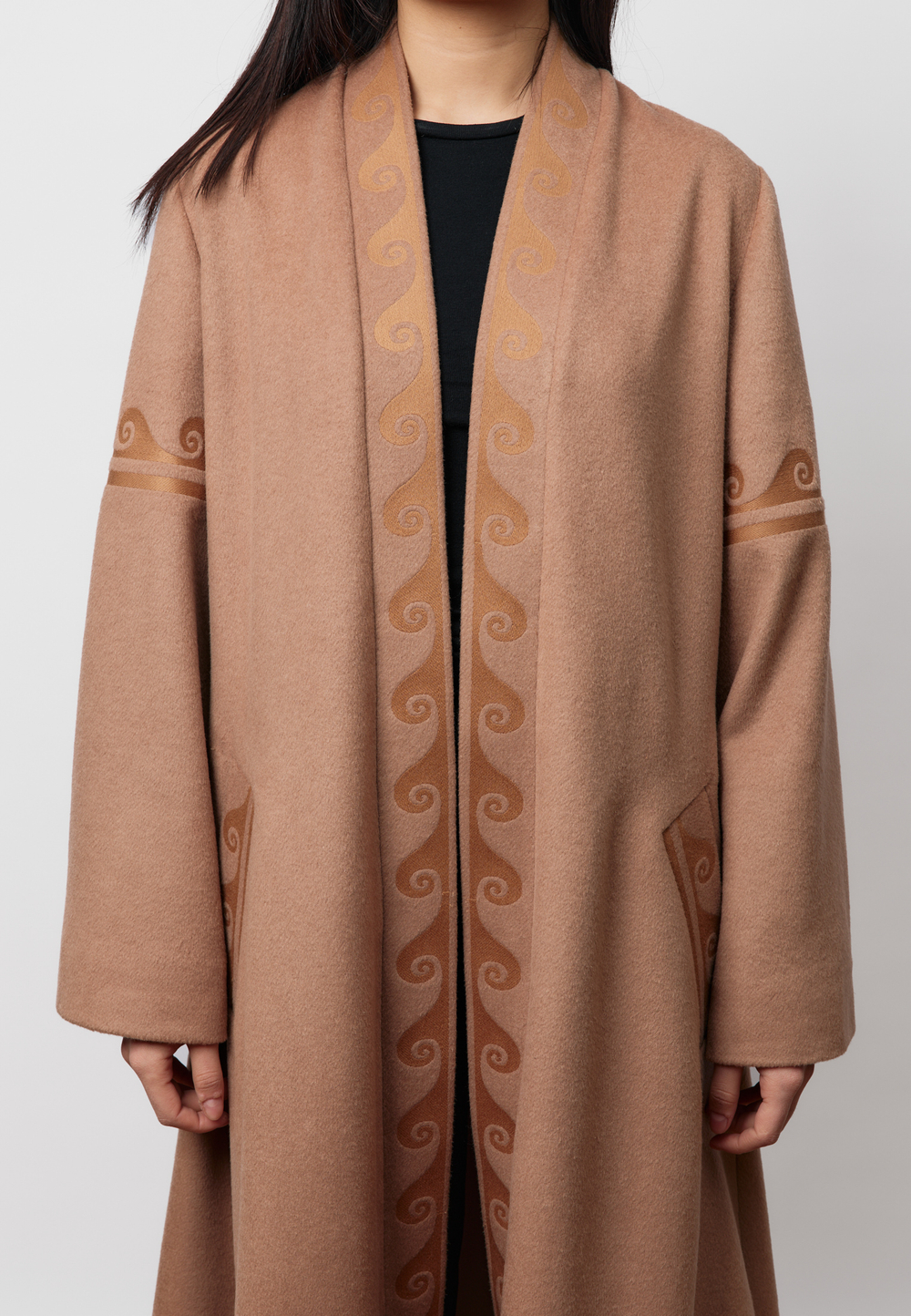 Шапан шерстяной длинный OYU TOLQYN CAMEL