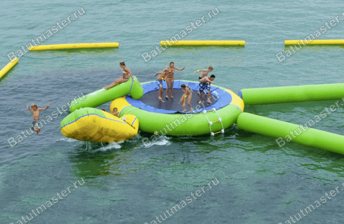 Элемент аквапарка «Флиппер»,  3×1×0,5 м