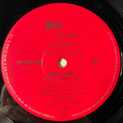 Винтажная виниловая пластинка LP Oscar Peterson Оскар Питерсон Girl Talk (Japan 1973) (No Obi)