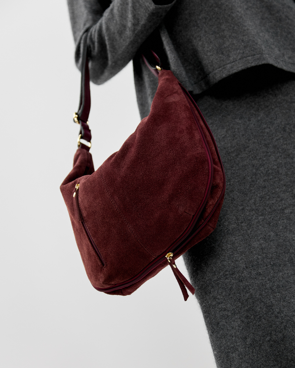 Сумка 593 15 бордовый