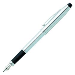 Ручка перьевая Cross Century II Lustrous Chrome перо F (3509-FS)
