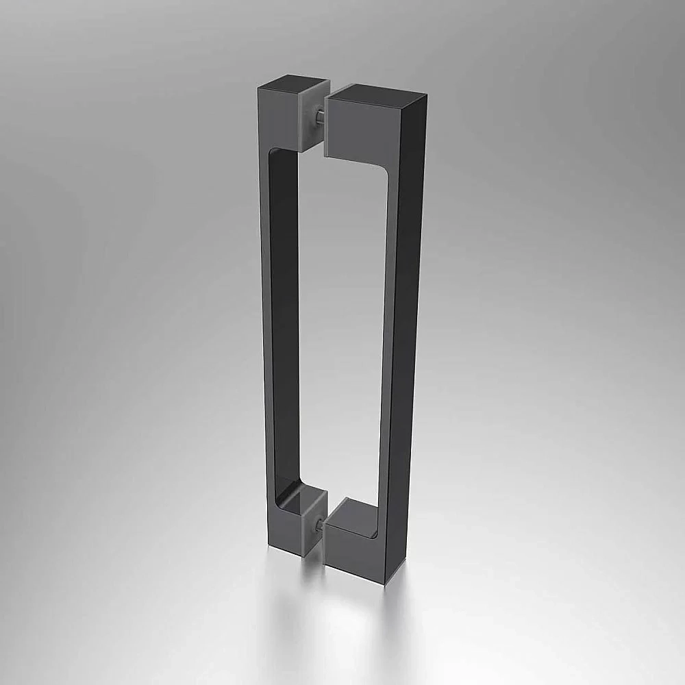 Душевая дверь Vincea Alpha VDP-3AL800CLGM 80 стекло прозрачное/профиль вороненая сталь