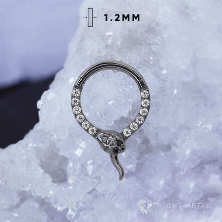 Кликер Ouroboros Crystal & Black 1.2мм