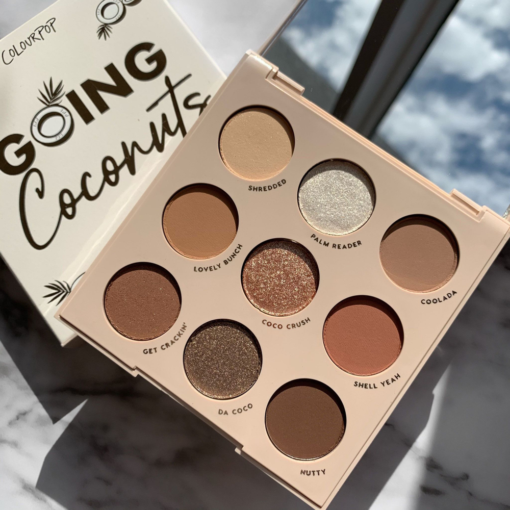 ColourPop Going Coconuts palette