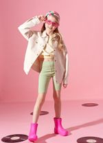 Шорты "Велосипедки Шалфей" 7+