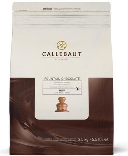 Молочный шоколад для фонтанов Callebaut 37,8%, 100 гр
