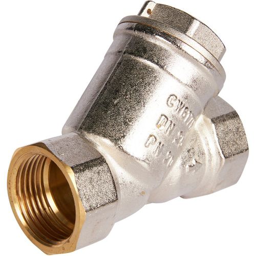 Фильтр грубой очистки Rommer 1 1/4" косой 500 мкр (RFW-0001-000032)