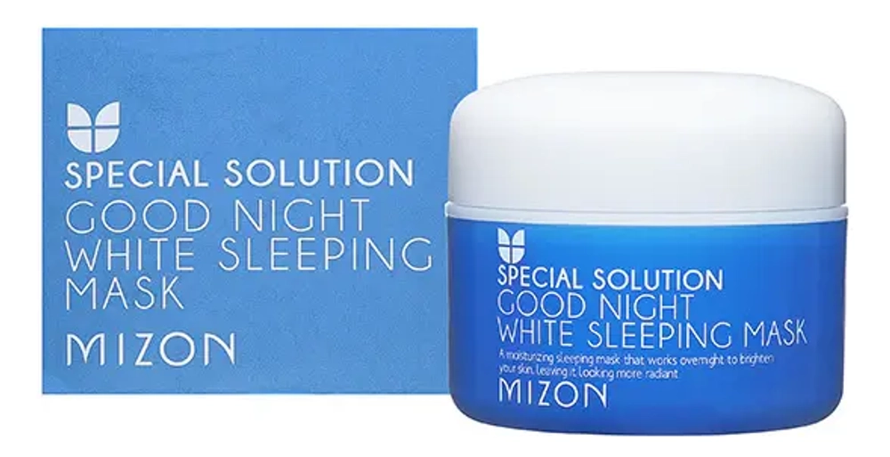 MIZON Маска для лица ночная отбеливающая - GOOD NIGHT WHITE SLEEPING MASK ,80мл