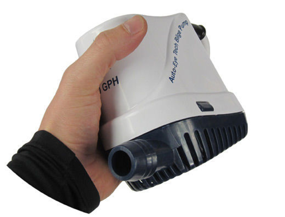 Помпа осушительная, 12 В, 1000GPH (3785 л/ч), автоматическая