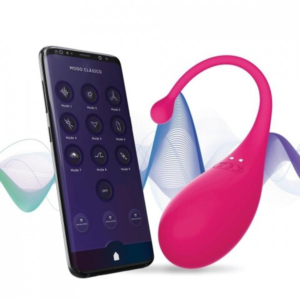 Виброяйцо Palpitation фуксия от Adrien Lastic (синхронизация с приложением)