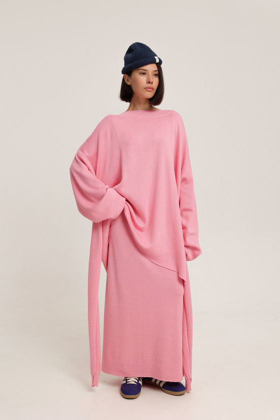 Юбка вязаная