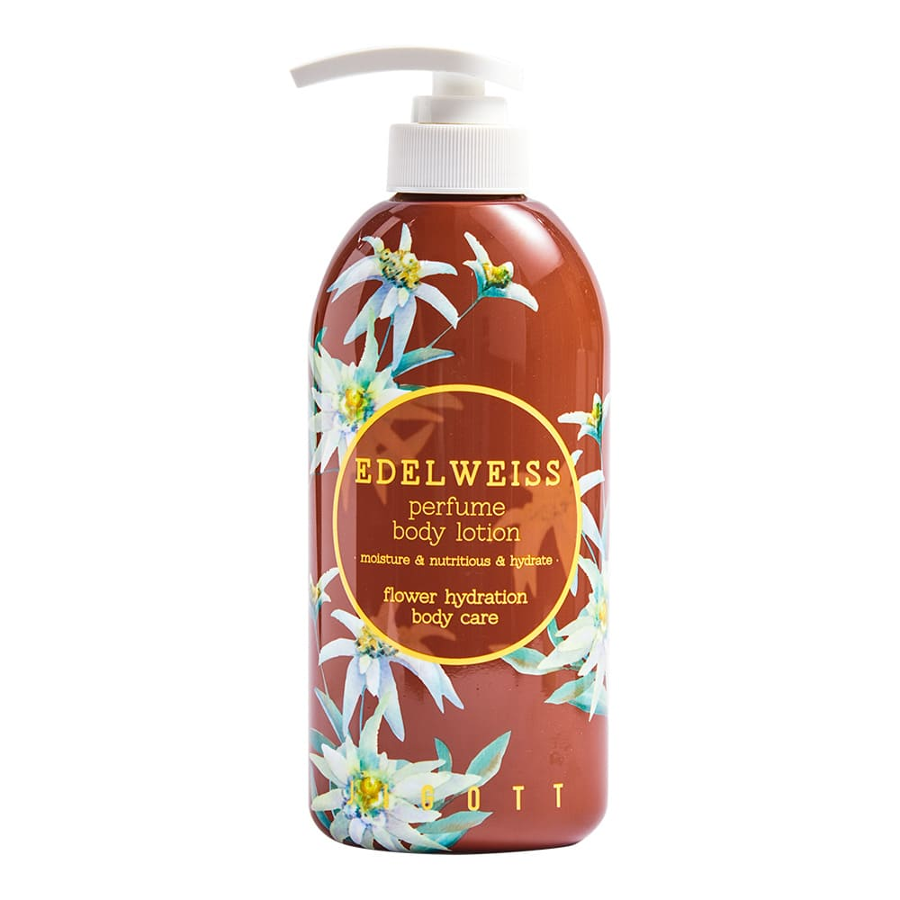 [JIGOTT] EDELWEISS PERFUME BODY LOTION - Лосьон для тела ПАРФЮМИРОВАННЫЙ/ЭДЕЛЬВЕЙС, 500 мл
