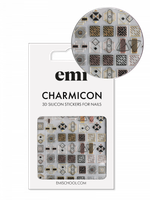 Charmicon 3D Silicone Stickers №193 Элегантность