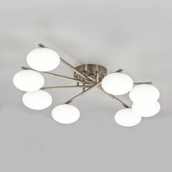 Citilux ATMAN SMART CL226A181 LED RGB Умная люстра Матовый Хром