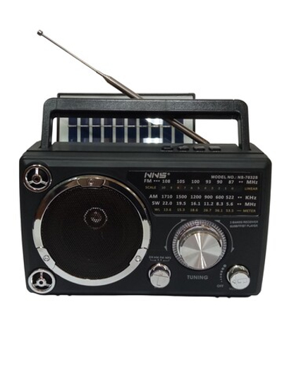 Радиоприемник с MP3 плеером Bluetooth +Solar panel NS-7032S