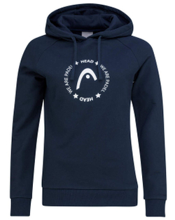 Женская Кофта теннисная Head Padel Hoodie Women - небесный