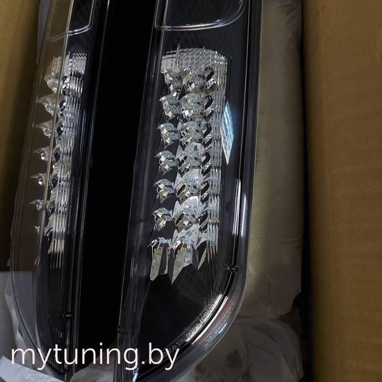 Задние фонари Ford Focus 2 black led