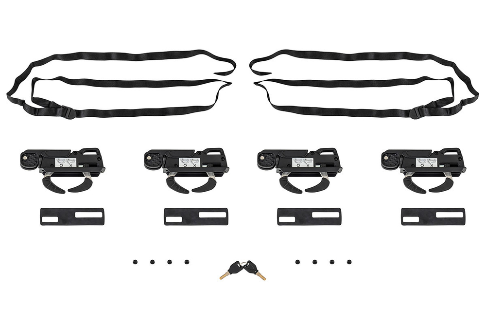Бокс автомобильный на крышу Pentair COBRA 420L белый глянец, двусторонний