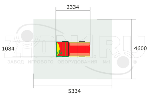 Игровой макет «Грузовичок»