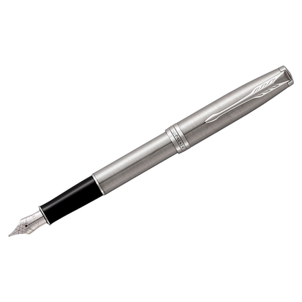 Parker Sonnet Core - Stainless Steel CT, перьевая ручка, F, BL