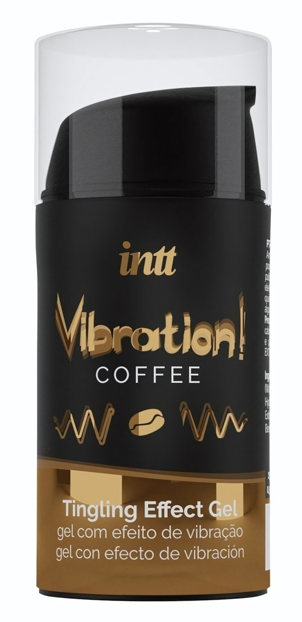 Жидкий интимный гель с эффектом вибрации Vibration! Coffee - 15 мл.