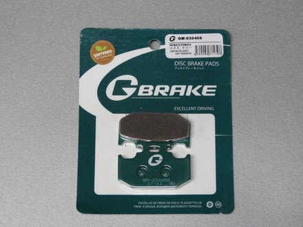 Колодки тормозные GM-03045S G-brake (MCB625, FDB659)