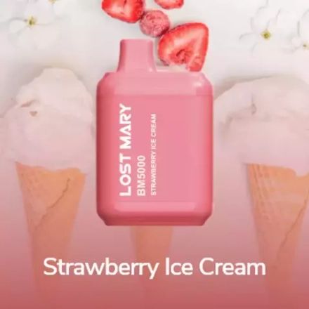 Lost Mary BM5000 - Strawberry Ice Cream (5% nic)